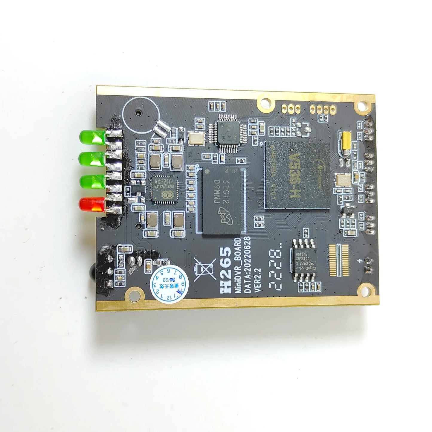 Support Wholesale, support OEM Real time 1CH Mini HD XBOX DVR PCB Board  30fps support 512GB sd Card video recording DVR module for CVBS camera